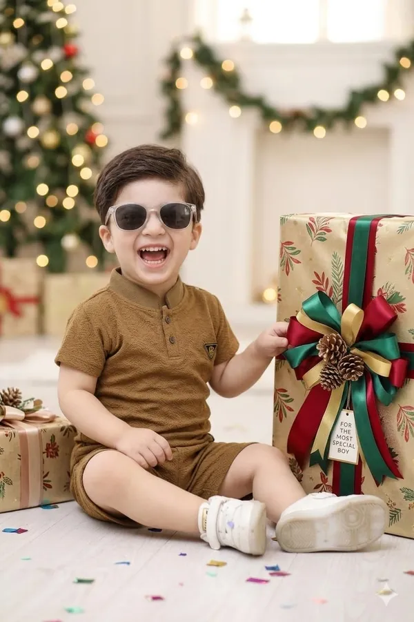 Gold_Cotton_Co-Ord_Set_For_Kids