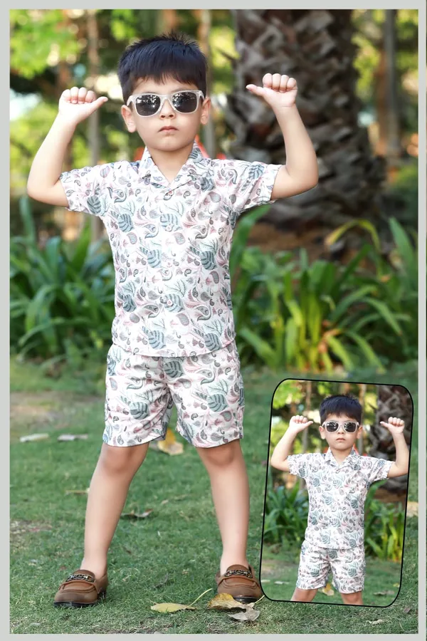 Pink_Cotton_Outfit_Set_For_Kids