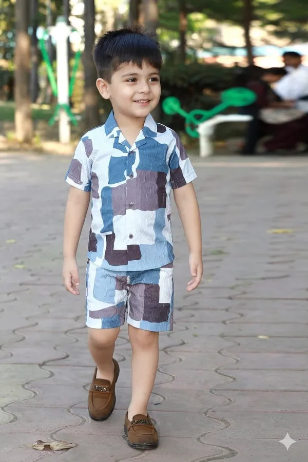 Multicolor_Cotton_Co-Ord_Set_For_Kids