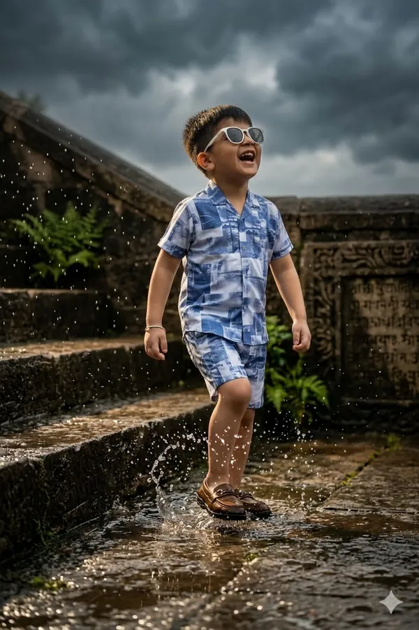 Blue_Cotton_Blend_Co-Ord_Set_For_Kids