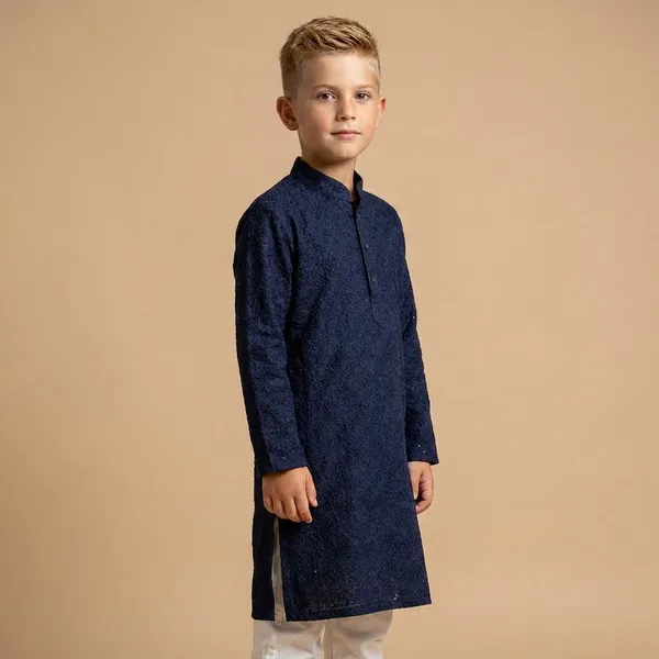 Boys_Navy_Blue_Embroidered_Kurta_Pajama_Set