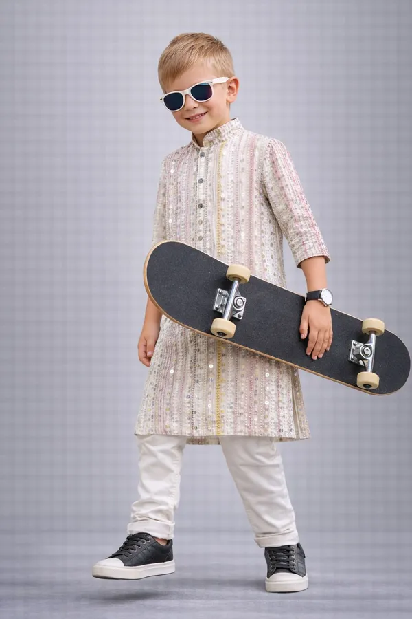 Boys_Sequined_Kurta_Set