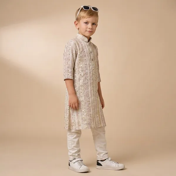 Boys_Sequined_Kurta_Set