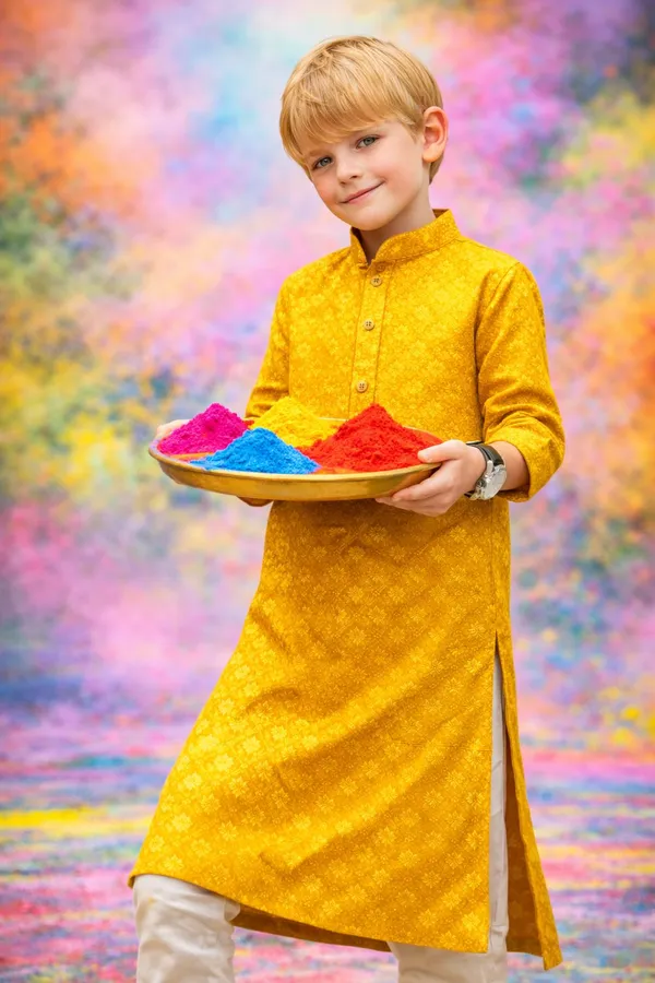 Boys_Yellow_Kurta_For_Holi_And_Festive_Occasions
