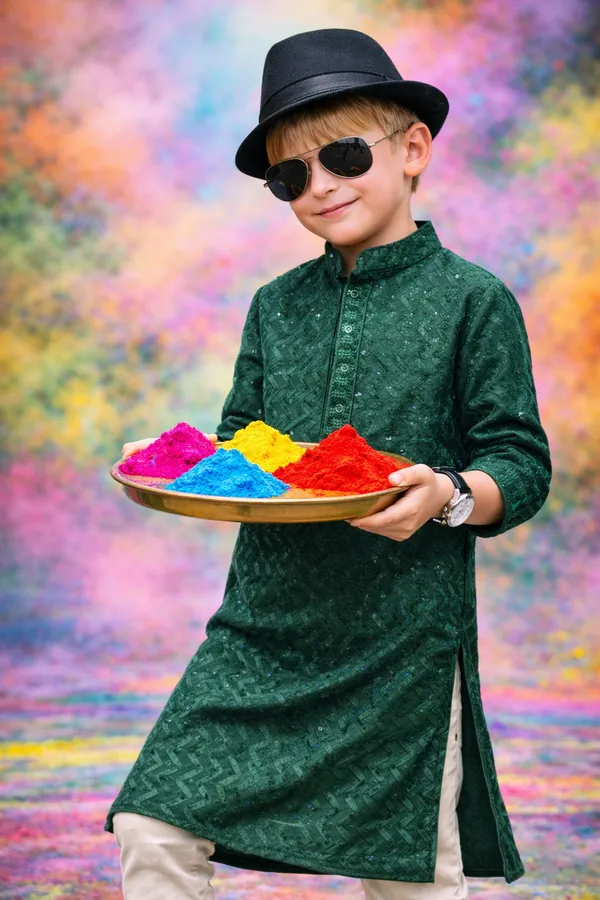 Boys_Green_Kurta_Set