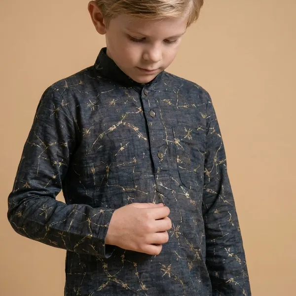 Boys_Black_Ethnic_Kurta_Pajama_Set