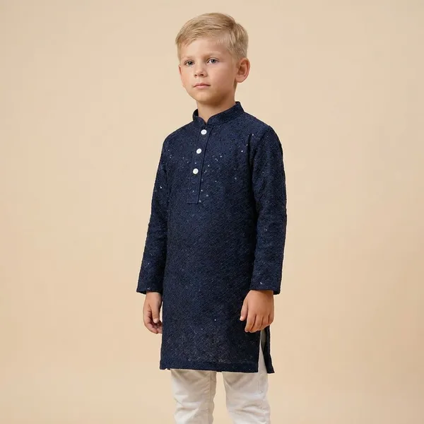 Boys_Navy_Blue_Embroidered_Kurta_Pajama_Set