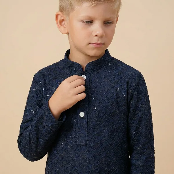 Boys_Navy_Blue_Embroidered_Kurta_Pajama_Set