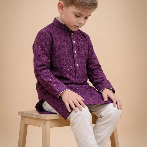 Boys_Purple_Kurta_Pajama_Set_For_Kids_Traditional_Ethnic_Wear