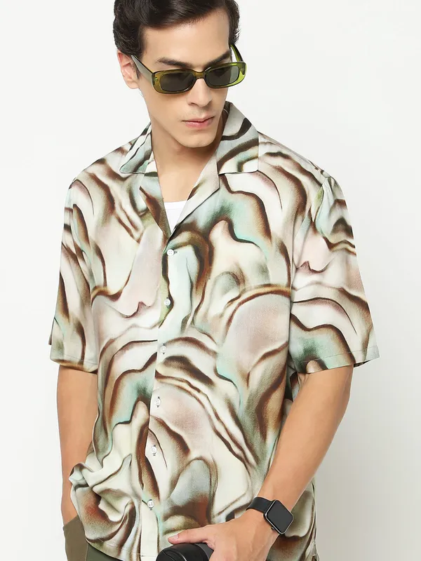 Brushstroke_Oversized_Viscose_Shirt_100%_Viscose_Oversized_Fit