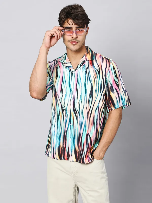 Artistic_Zebra_Oversized_Viscose_Shirt_100%_Viscose_Oversized_Fit