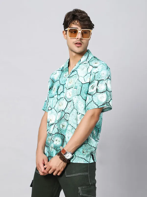 Grunge_Floral_Texture_Oversized_Viscose_Shirt_100%_Viscose_Oversized_Fit