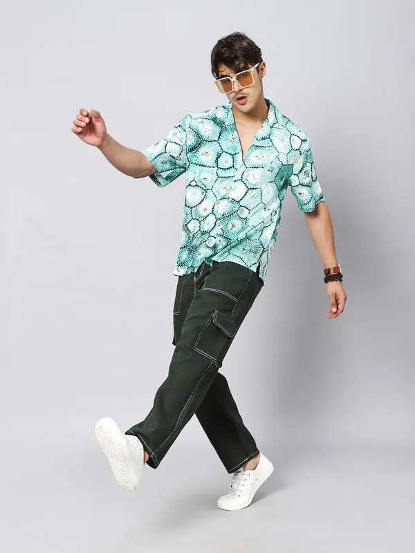 Grunge_Floral_Texture_Oversized_Viscose_Shirt_100%_Viscose_Oversized_Fit
