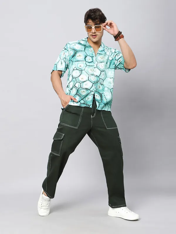 Grunge_Floral_Texture_Oversized_Viscose_Shirt_100%_Viscose_Oversized_Fit
