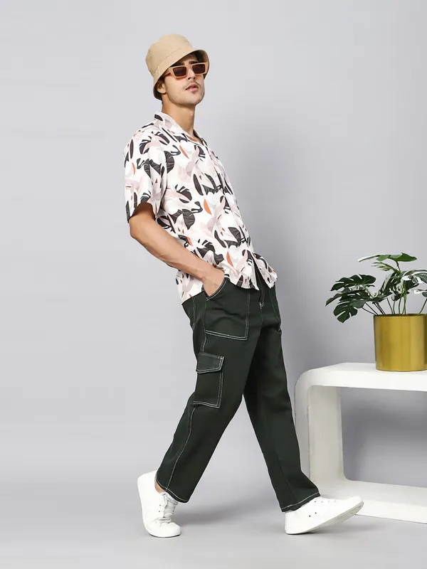 Cut_Out_Leaves_Oversized_Cotton_Shirt_100%_Cotton_Oversized_Fit