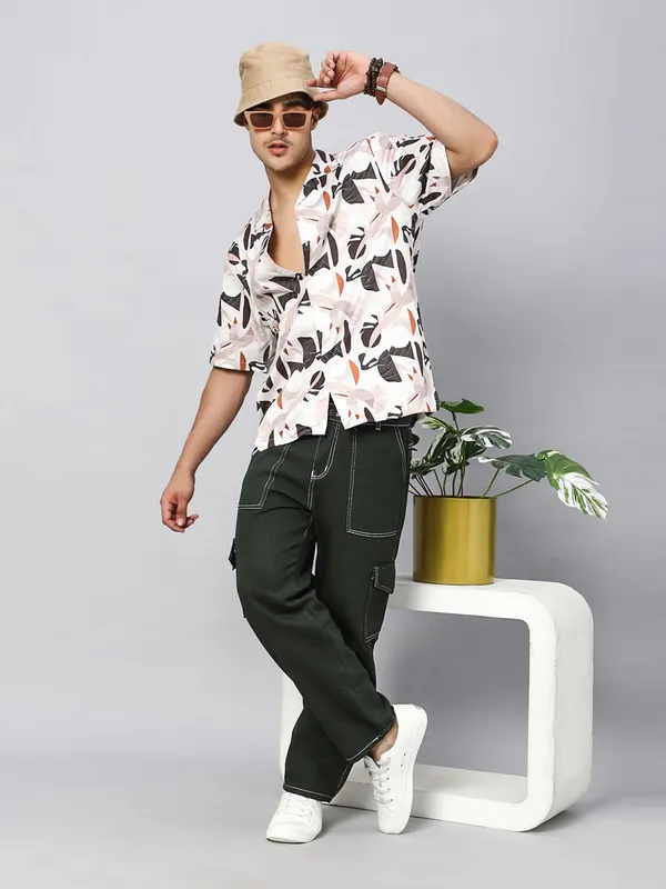Cut_Out_Leaves_Oversized_Cotton_Shirt_100%_Cotton_Oversized_Fit