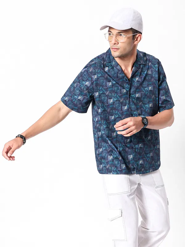 Geo_Optical_Oversized_Cotton_Shirt_100%_Cotton_Oversized_Fit