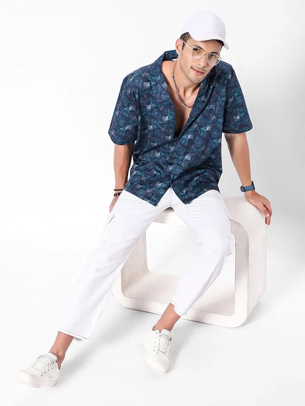 Geo_Optical_Oversized_Cotton_Shirt_100%_Cotton_Oversized_Fit