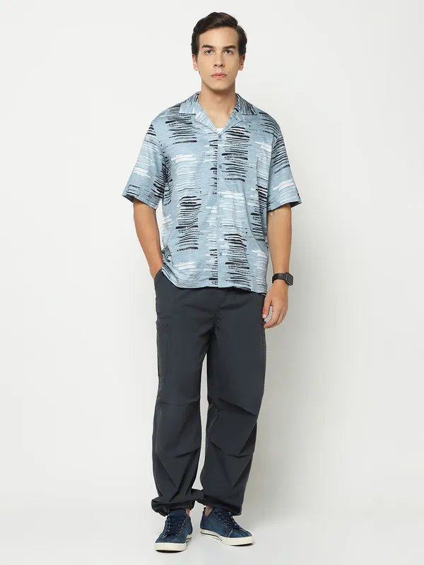 Brush_Abstract_Stroke_Oversized_Cotton_Shirt_100%_Cotton_Oversized_Fit