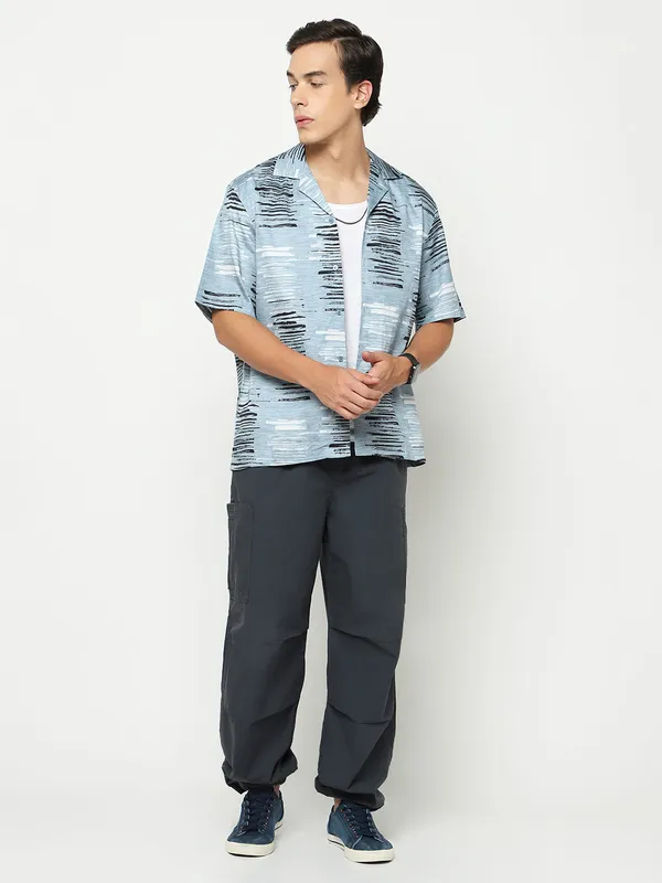 Brush_Abstract_Stroke_Oversized_Cotton_Shirt_100%_Cotton_Oversized_Fit