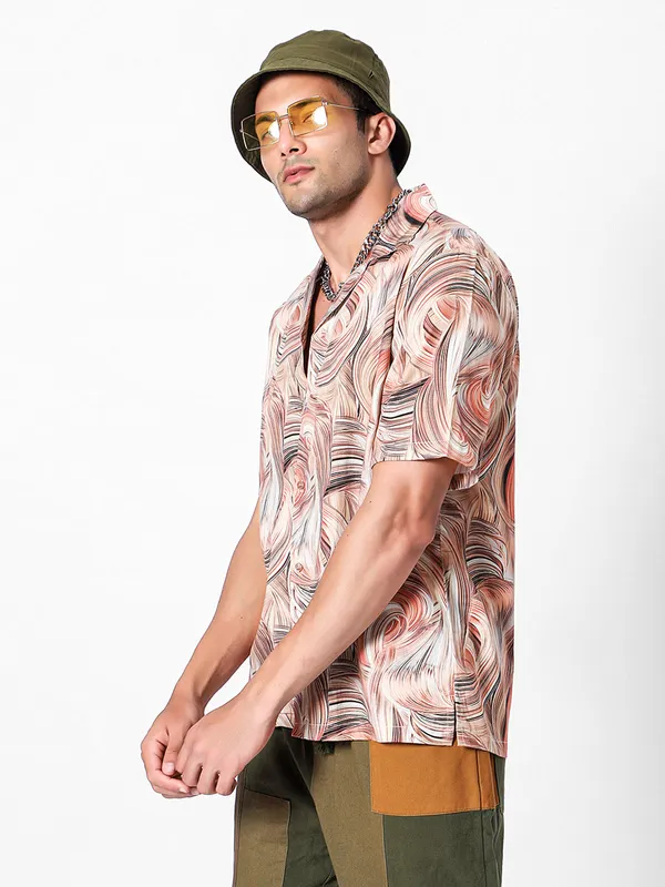 Retro_Swirl_Oversized_Cotton_Shirt_100%_Cotton_Oversized_Fit