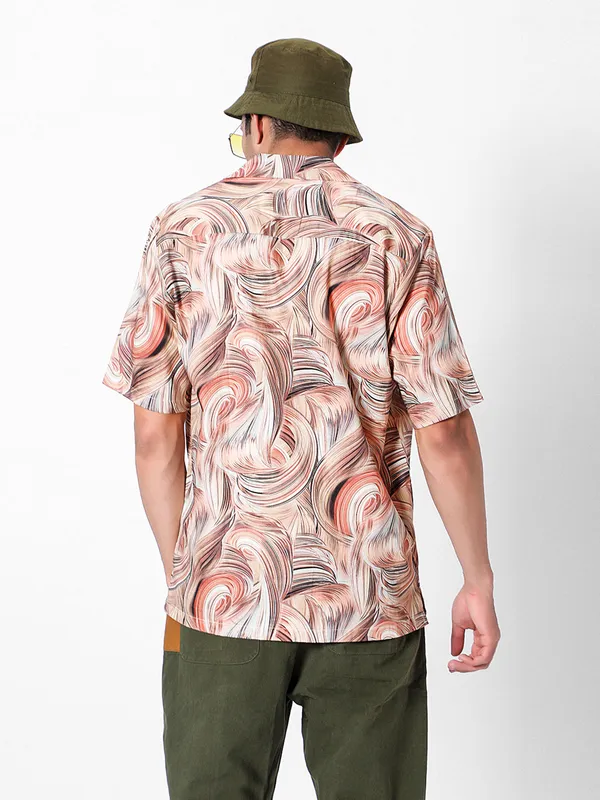 Retro_Swirl_Oversized_Cotton_Shirt_100%_Cotton_Oversized_Fit