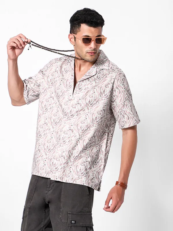 Groovy_Pattern_Oversized_Cotton_Shirt_100%_Cotton_Oversized_Fit