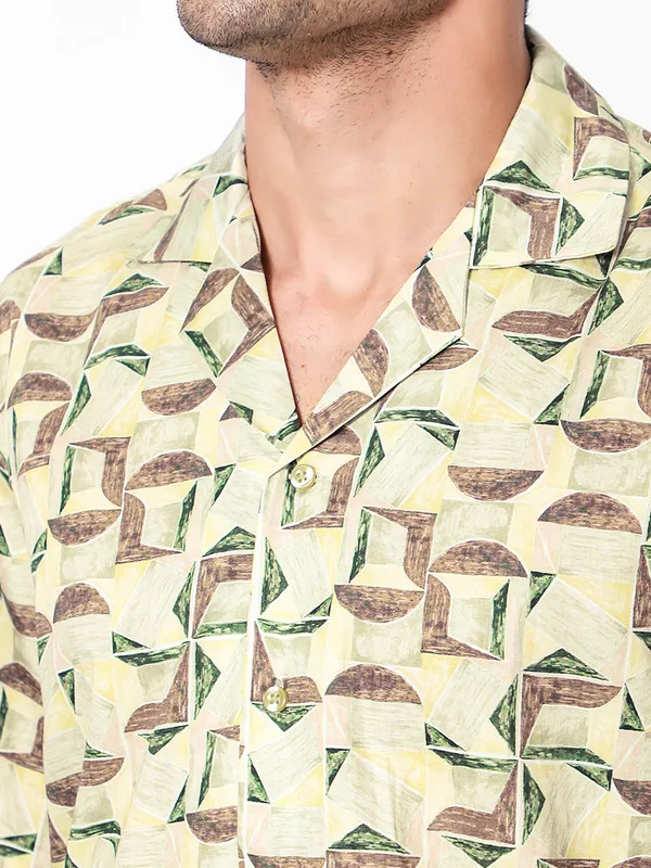 Drawn_Geometric_Oversized_Cotton_Shirt_100%_Cotton_Oversized_Fit