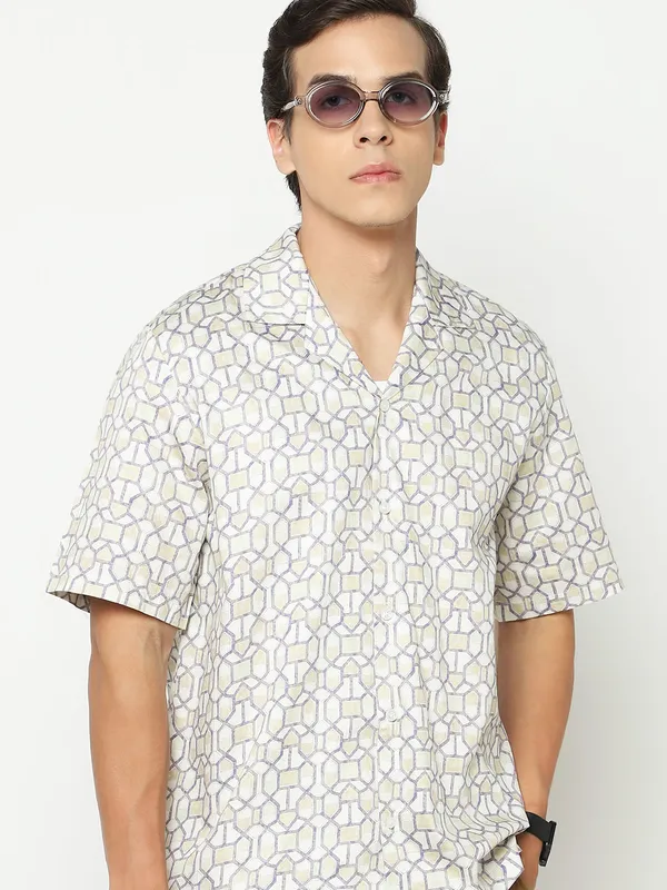 Geometric_Pattern_Oversized_Cotton_Shirt_100%_Cotton_Oversized_Fit
