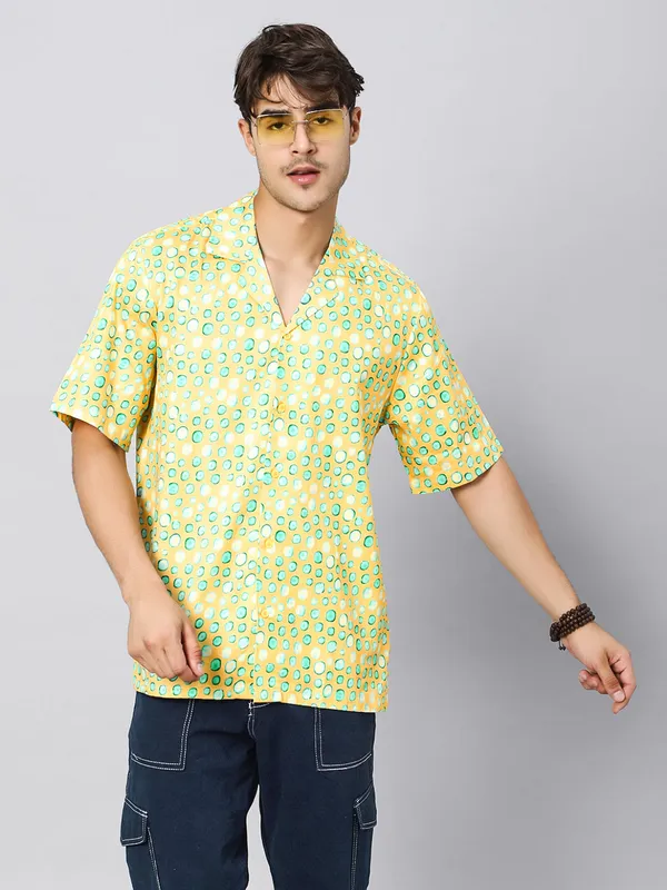 Polka_Splash_Oversized_Cotton_Shirt_100%_Cotton_Oversized_Fit
