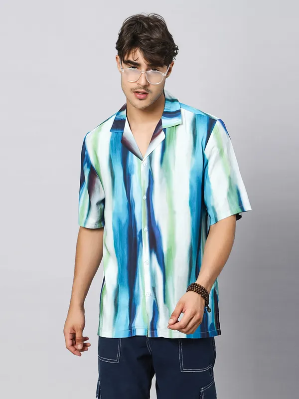 Blurry_Swish_Oversized_Viscose_Shirt_100%_Viscose_Oversized_Fit