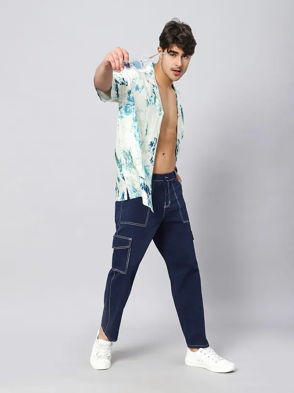 Technicolour_Tribe_Oversized_Viscose_Shirt_100%_Viscose_Oversized_Fit