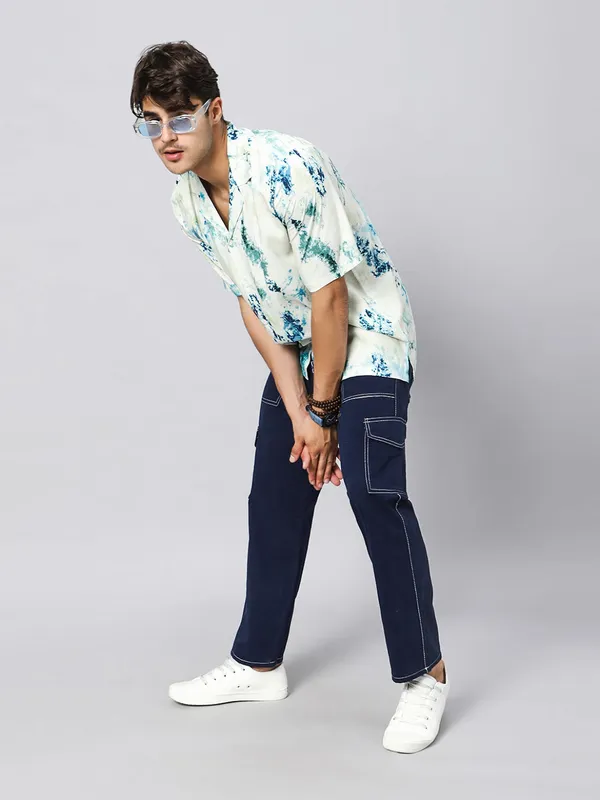 Technicolour_Tribe_Oversized_Viscose_Shirt_100%_Viscose_Oversized_Fit