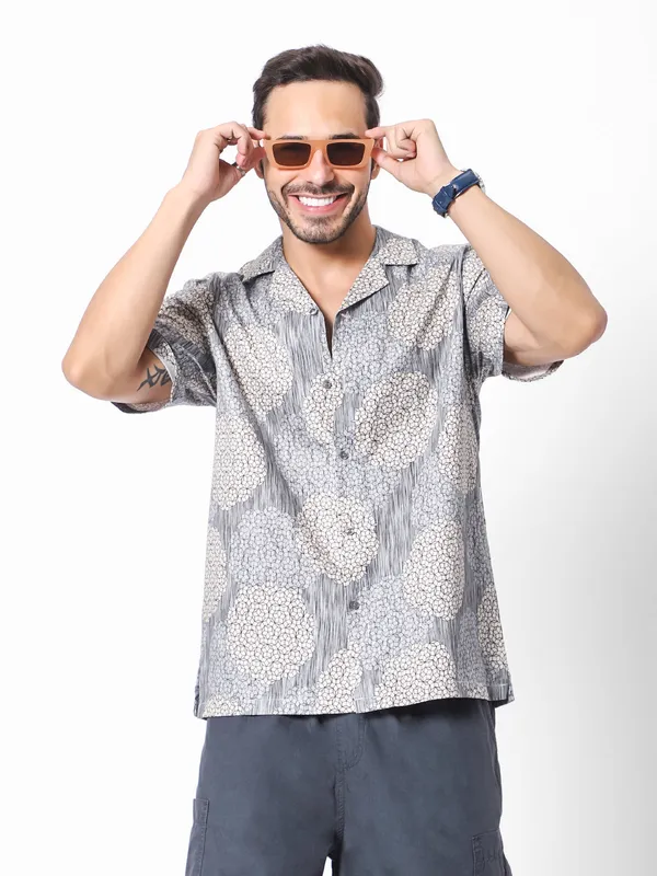 Geometric_Circle_Oversized_Cotton_Shirt_100%_Cotton_Oversized_Fit