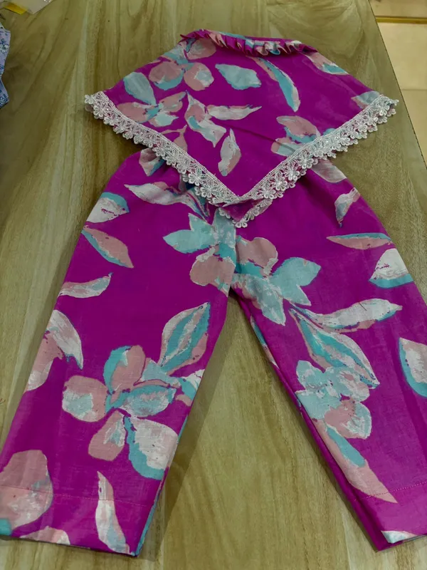 Pink_Cotton_Premium_Co-Ord_Set_For_Girl
