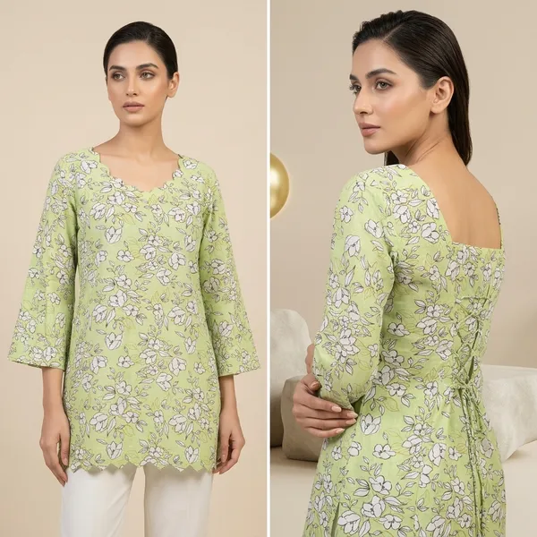 Green_Cotton_Premium_Top_For_Women