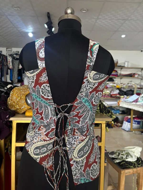 Red_Cotton_Premium_Top_For_Women