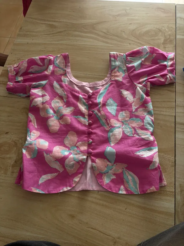 Pink_Cotton_Premium_Top_For_Women