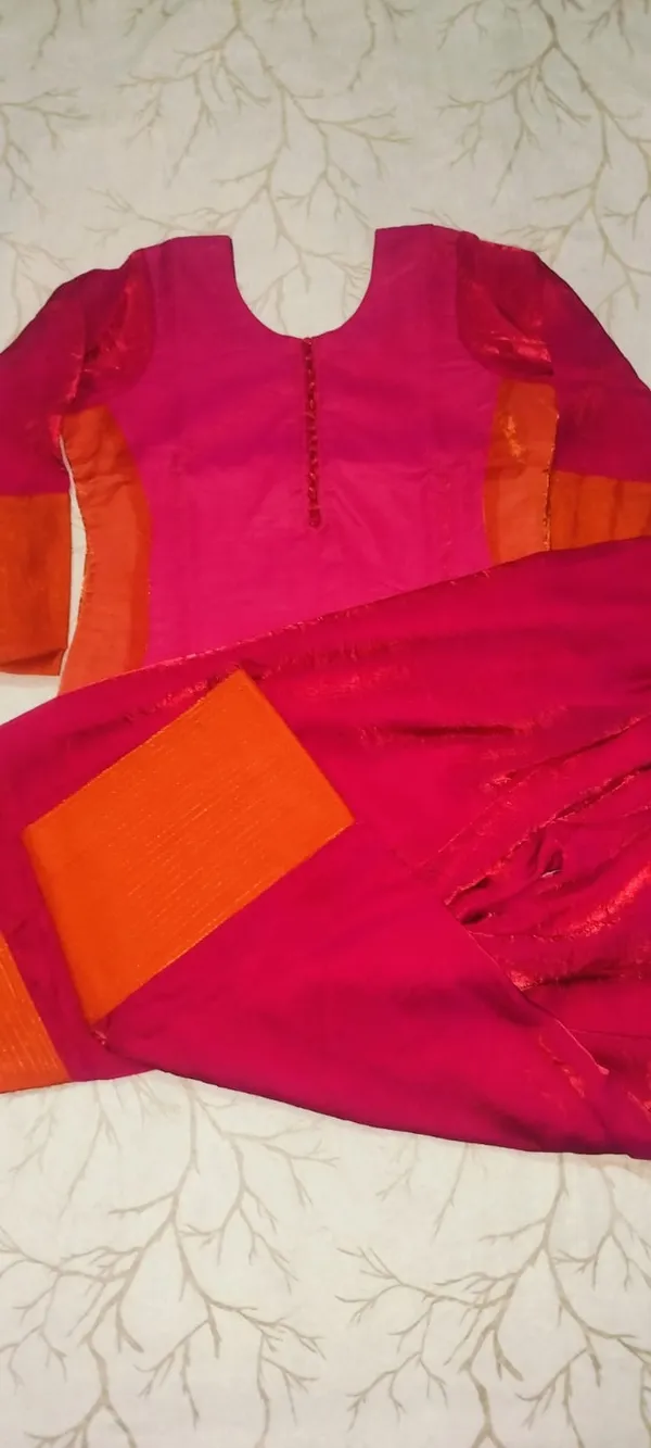 Pink_Fandy_Premium_Kurta_Set_For_Women