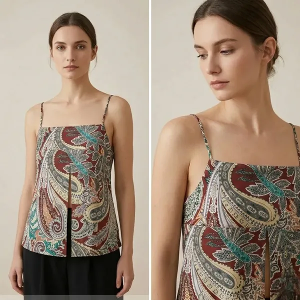 Red_Cotton_Premium_Top_For_Women