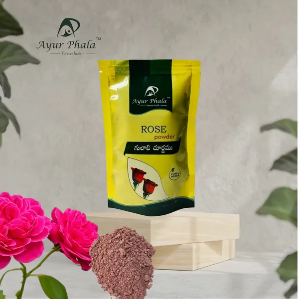 Ayurphala_Gulabi_Rose_Petal_Cooling_Skin_Churnam
