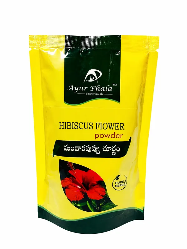 Ayurphala_Mandarapuvu_Churnam_Hibiscus_Flower_Hair_Growth_Powder
