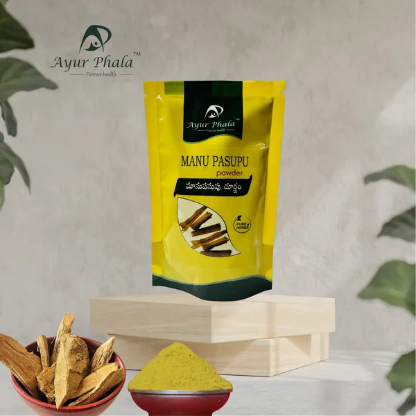 Ayurphala_Manu_Pasupu_Turmeric_Skin_Brightening_Herbal_Powder