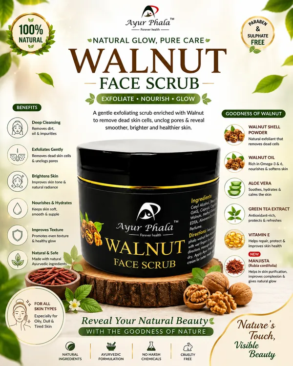 Ayur_Phala_Fairness_Cream_And_Walnut_Face_Scrub_Set