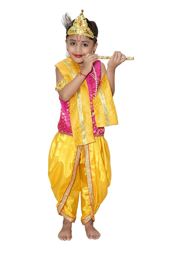Raj_Costume_Kids_Krishna_Brocade_Fabric_Janmashtami_Mythological_Character_Costume