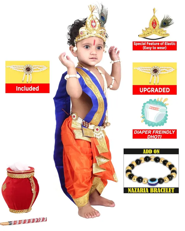 Raj_Fancy_Dresses_Shri_Krishna_Dress_For_Baby_Boy_Girl_Janmashtmi_Dress_With_Diaper_Friendly_Dhoti_Dupatta_Mor_Pankh_Mukut