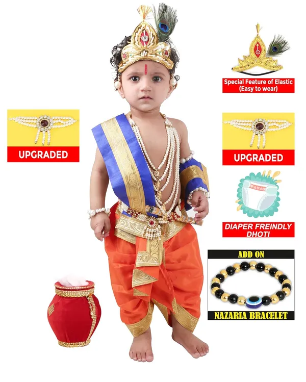 Raj_Fancy_Dresses_Shri_Krishna_Dress_For_Baby_Boy_Girl_Janmashtmi_Dress_With_Diaper_Friendly_Dhoti_Dupatta_Mor_Pankh_Mukut