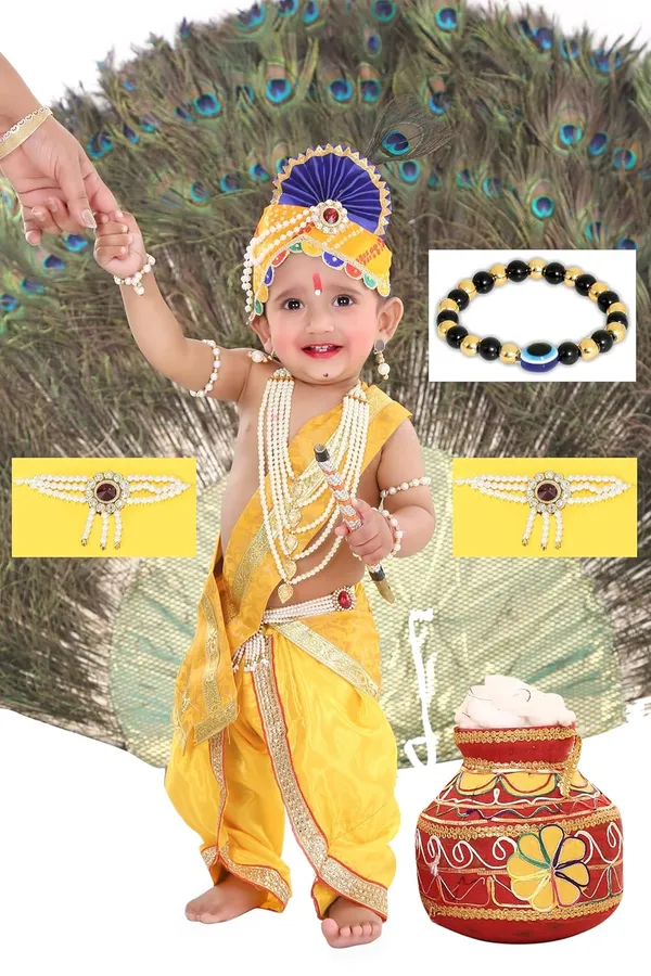 Raj_Fancy_Dresses_Krishna_Dress_For_Kids_Baby_Krishna_Dress_For_Janmashtami_With_Krishna_Mukut_Peacock_Feather_Flute_Embroidered_Krishna_Costume_For_Girl_Boy_3_Months_8_Years
