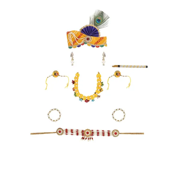 Raj_Fancy_Dresses_Shri_Krishna_Dress_For_Baby_Boy_Girl_Janmashtmi_Dress_With_Diaper_Friendly_Dhoti_Dupatta_Mor_Pankh_Mukut
