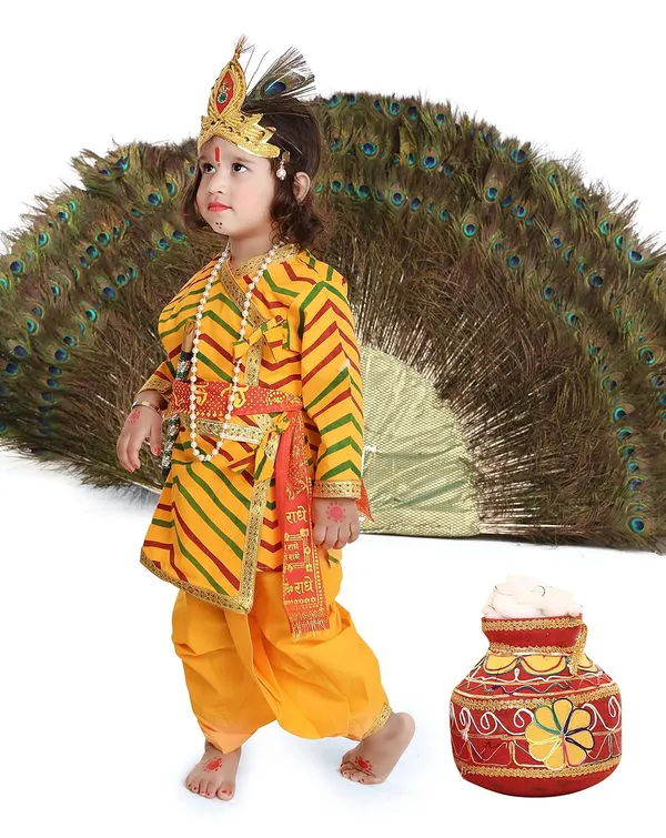 Raj_Fancy_Dresses_Radha_And_Krishna_Brocade_Fabric_Janmashtami_Mythological_Character_Costume
